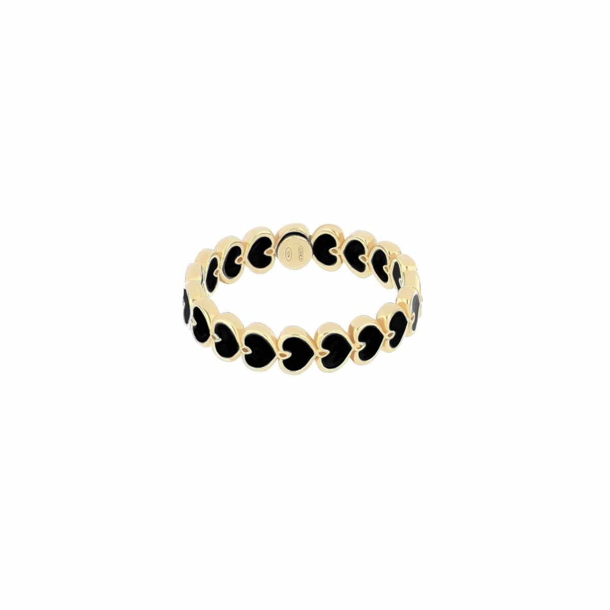 ANELLO YOU SMALTO NERO ANELLO YOU SMALTO NERO