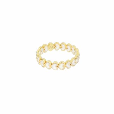 ANELLO YOU SMALTO PERLATO ANELLO YOU SMALTO PERLATO