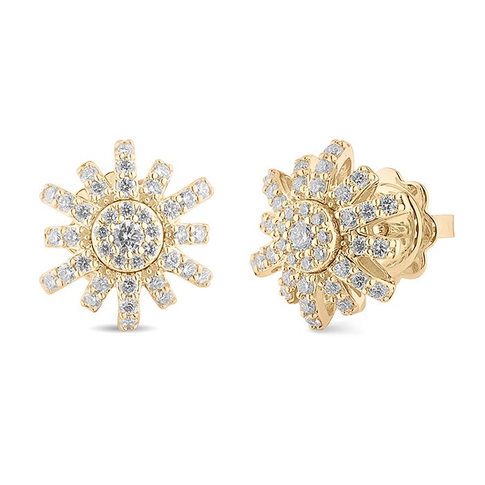 Orecchini  "Sole S" ct. 0,44 G-SI