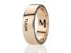 Fede numero uno oro rosa 9 kt Fede numero uno oro rosa 9 kt