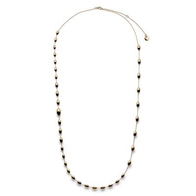 Collana lunga Boule in argento dorato Collana lunga Boule in argento dorato