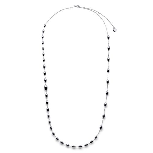 Collana lunga Boule in argento