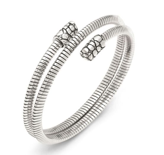 Bracciale tubogas croco doppio piccolo Bracciale tubogas croco doppio piccolo