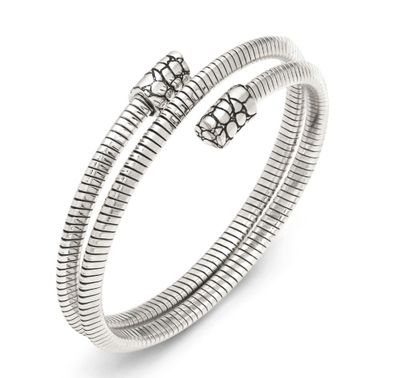 Bracciale tubogas croco doppio piccolo