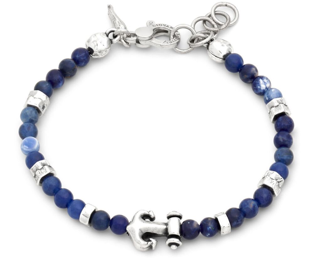 bracciale ancora sodalite