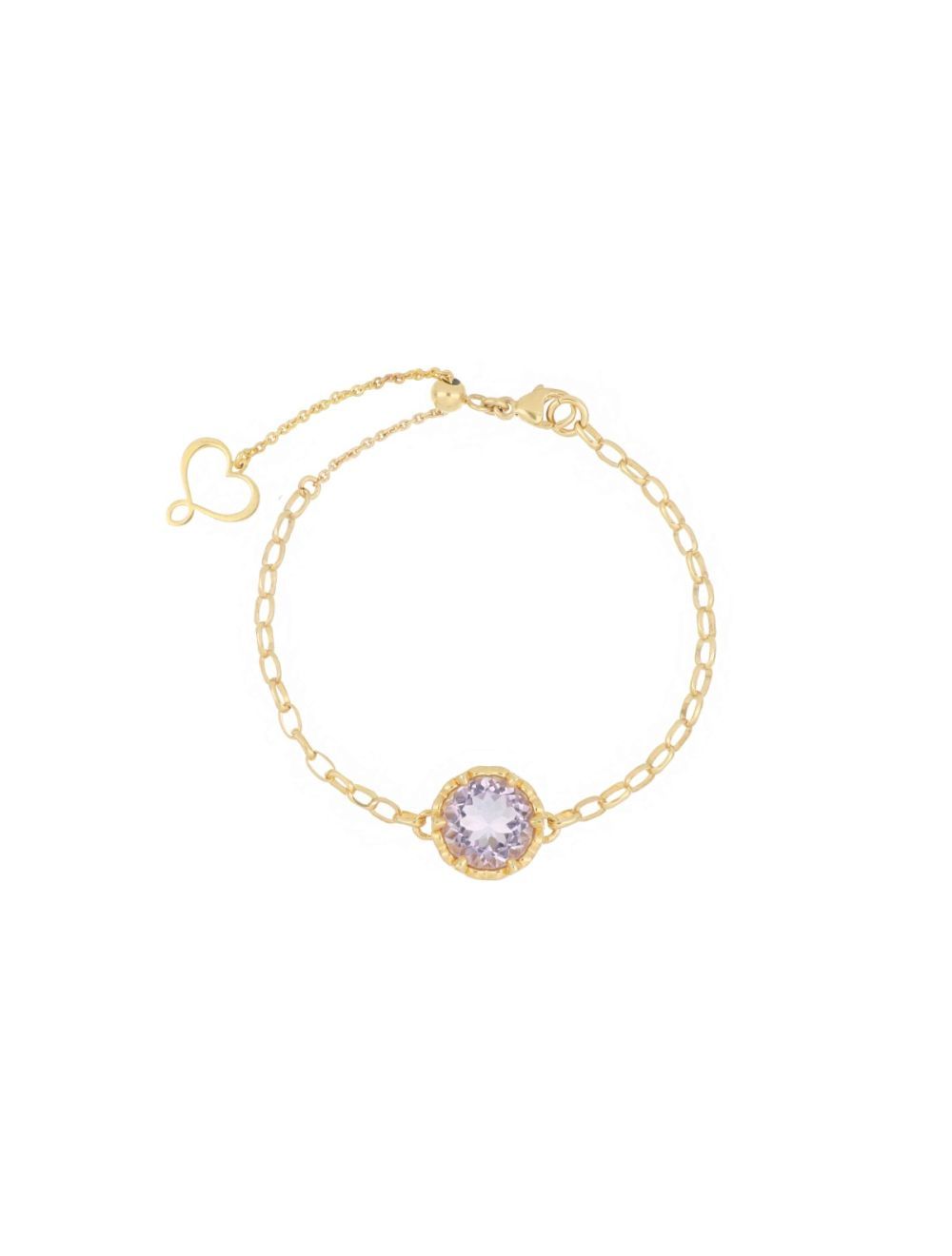 BRACCIALE ELIZABETH AMETISTA LAVANDA