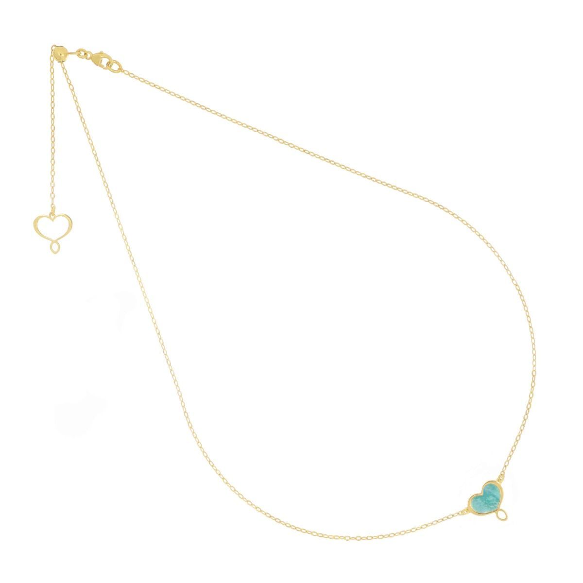 GIROCOLLO MAMAN ET SOPHIE MADREPERLA TURCHESE