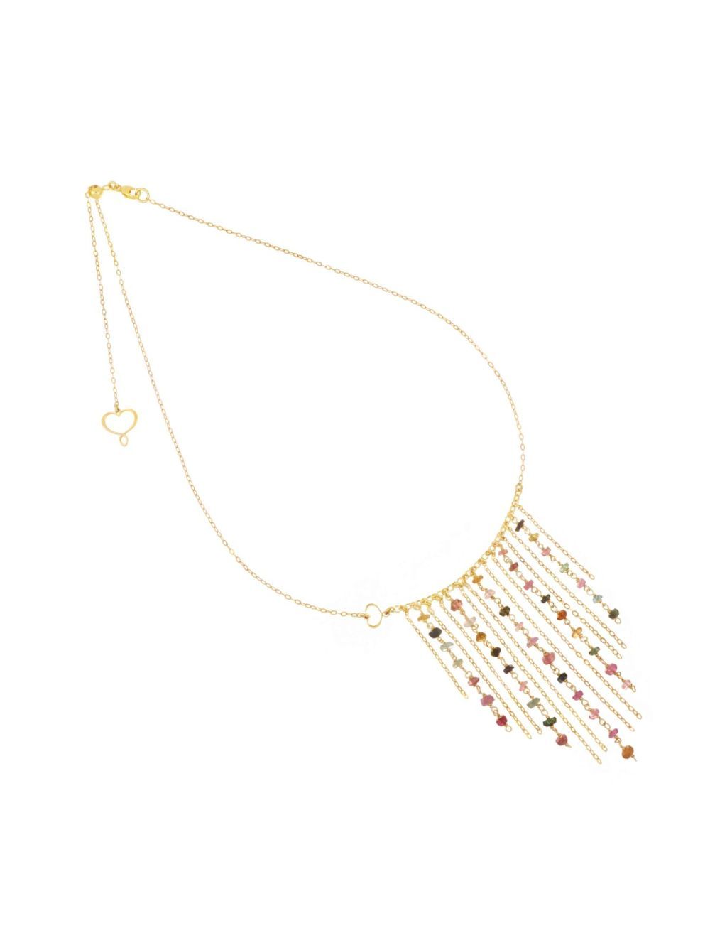 GIROCOLLO WOMAN IN CHAINS E PIETRE