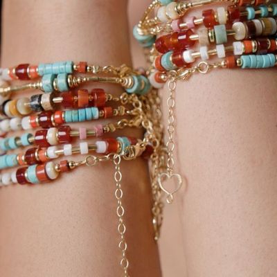 BRACCIALE MADRETERRA TURCHESE