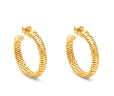 Orecchini tubogas cerchio grandi