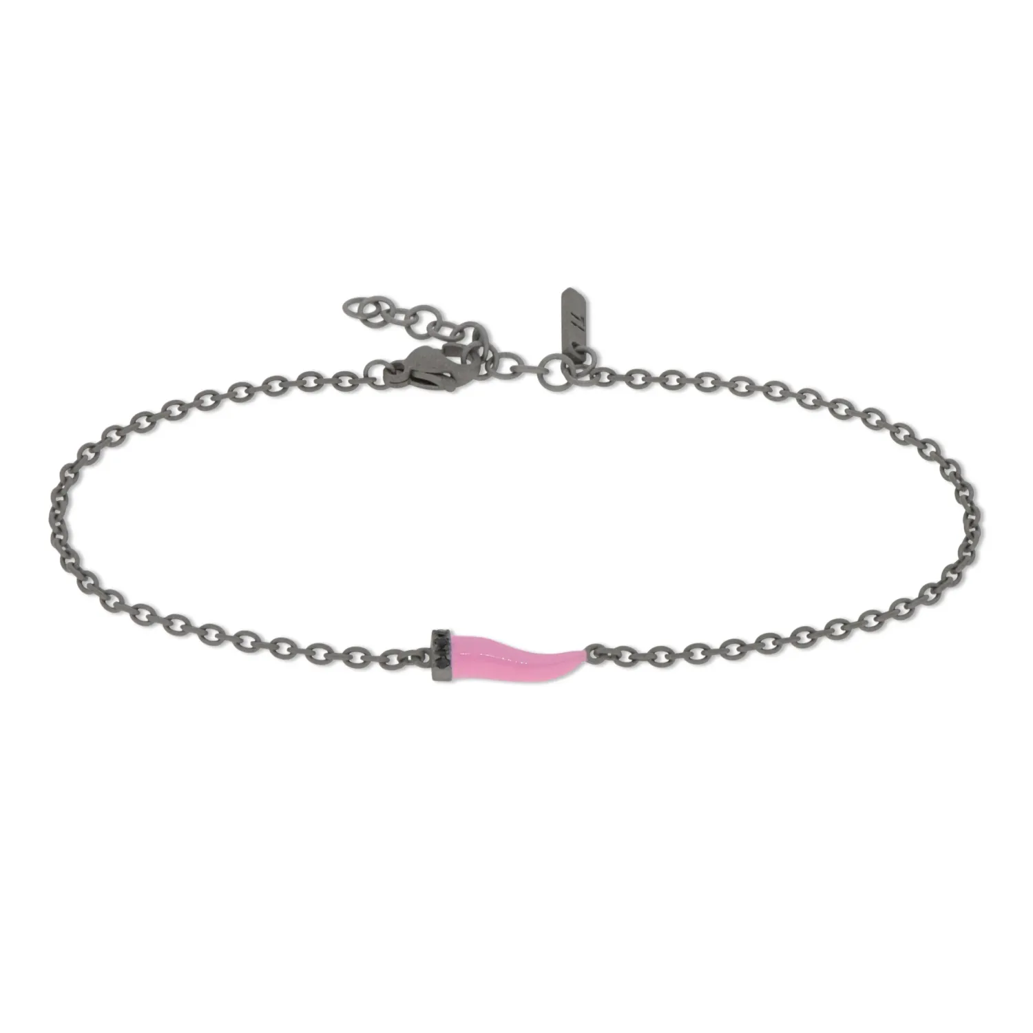 Bracciale "Lucky horn MINI" ROSA Bracciale "Lucky horn MINI" ROSA