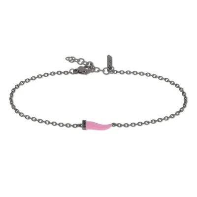 Bracciale "Lucky horn MINI" ROSA
