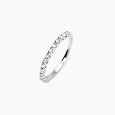 Anello mezza veretta con diamanti lab-grown 0,27 carati MY DIAMOND Anello mezza veretta con diamanti lab-grown 0,27 carati MY DIAMOND