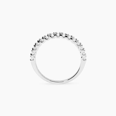 Anello mezza veretta con diamanti lab-grown 0,27 carati MY DIAMOND