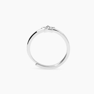 Anello con stella in diamanti lab-grown 0,05 carati MY DIAMOND