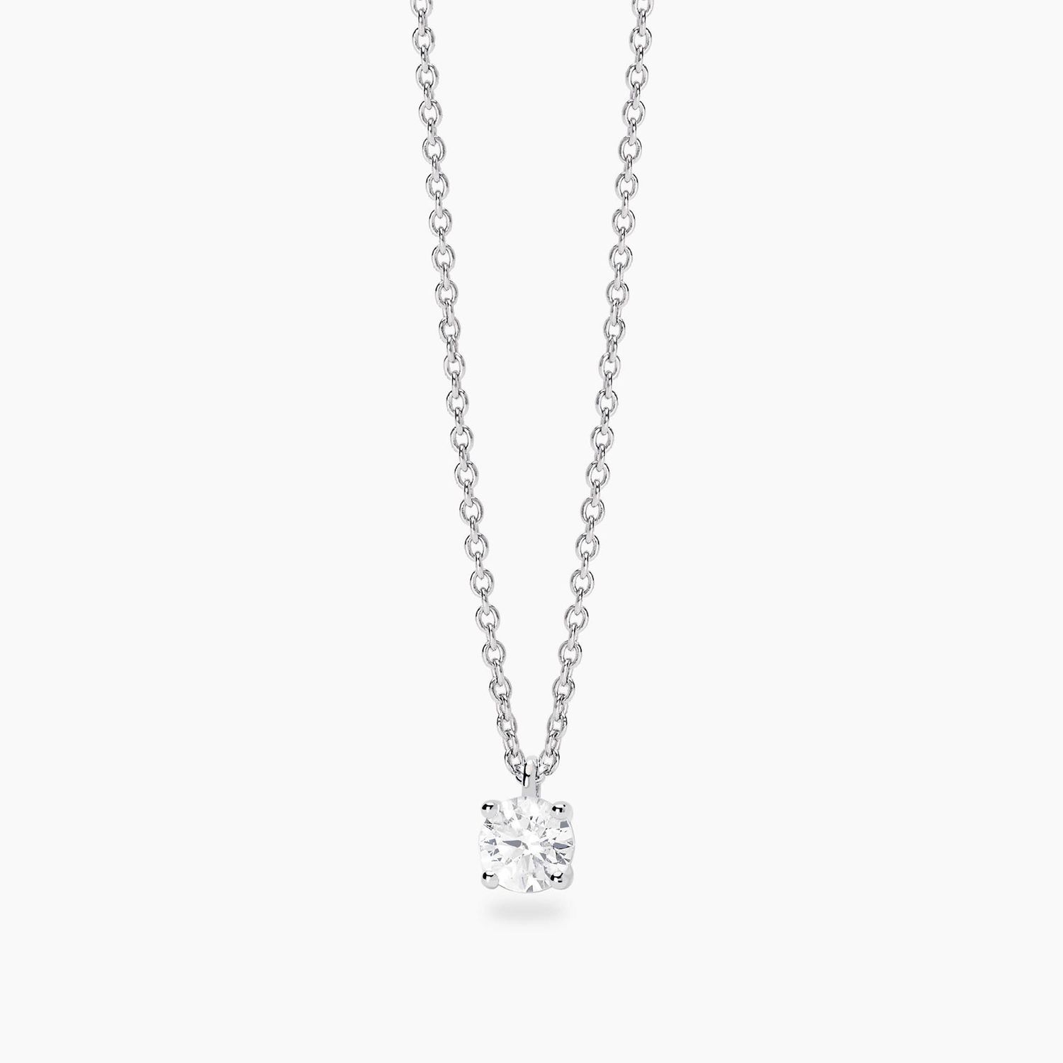 Girocollo punto luce con diamante lab-grown 0,33 carati MY DIAMOND