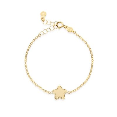 Bracciale Scintille in oro giallo e Stella Bracciale Scintille in oro giallo e Stella