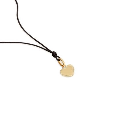 Ciondolo Scintille in oro giallo e Cuore Ciondolo Scintille in oro giallo e Cuore
