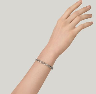 Bracciale maglia tonda