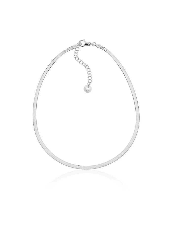 Collana in argento "Herringbone" Collana in argento "Herringbone"