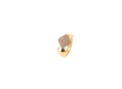 Anello geometrico giallo Anello geometrico giallo