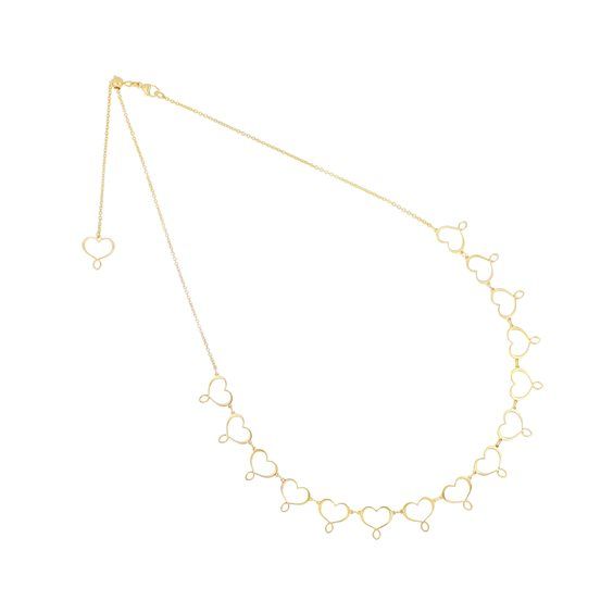 GIROCOLLO CHOCKER MAMAN 15 cuori GIROCOLLO CHOCKER MAMAN 15 cuori