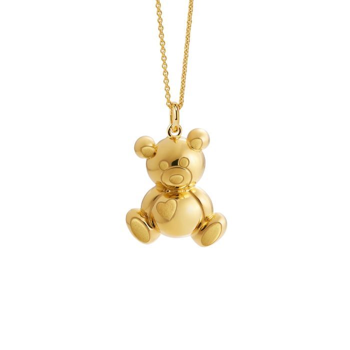 Collana Suonamore Gli Orsetti in argento placcato oro giallo Collana Suonamore Gli Orsetti in argento placcato oro giallo