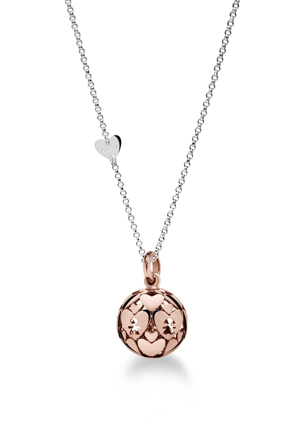 Collana Suonamore in argento placcato oro rosa Collana Suonamore in argento placcato oro rosa