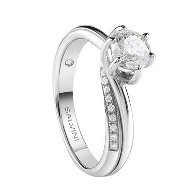 Anello "Lavinia" incassato Anello "Lavinia" incassato