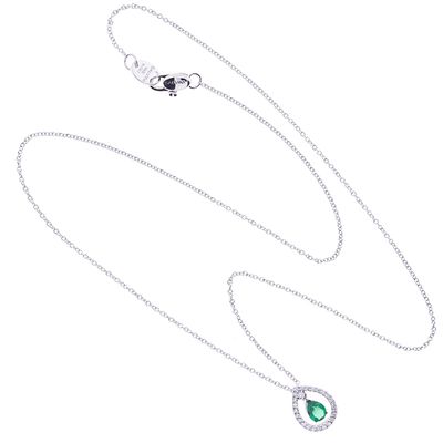 Collier goccia Smeraldo Collier goccia Smeraldo