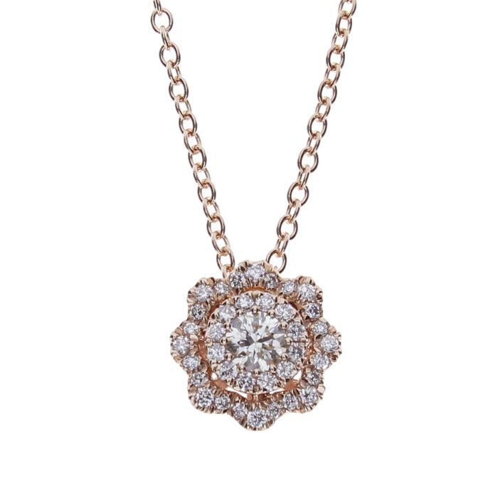 Collier "Camelia" ct. 0,31 Collier "Camelia" ct. 0,31