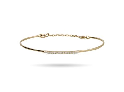 BRACCIALE CUPIDO oro giallo e diamanti BRACCIALE CUPIDO oro giallo e diamanti