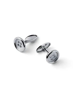 Gemelli Bottone in argento Gemelli Bottone in argento