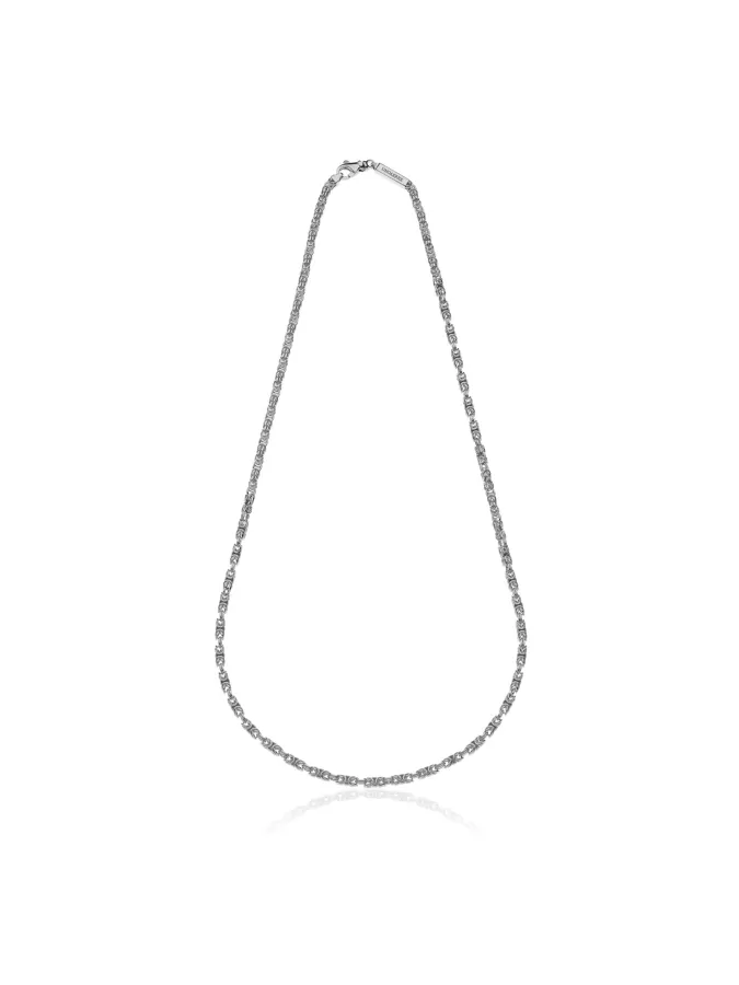 Collana in argento catena bizantina Collana in argento catena bizantina
