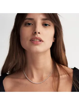 Collana Sparkle in argento e zirconi
