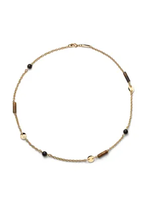 Collana Joya con Onice e Occhio di Tigre Collana Joya con Onice e Occhio di Tigre