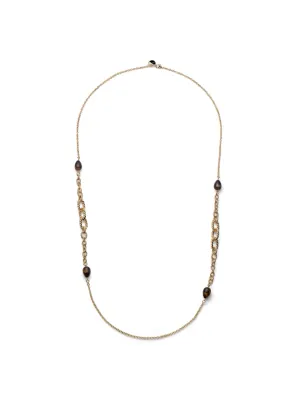 Collana Joya Torchon e Occhio di Tigre Collana Joya Torchon e Occhio di Tigre