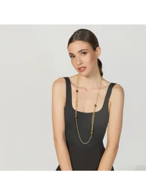 Collana Joya Torchon e Occhio di Tigre