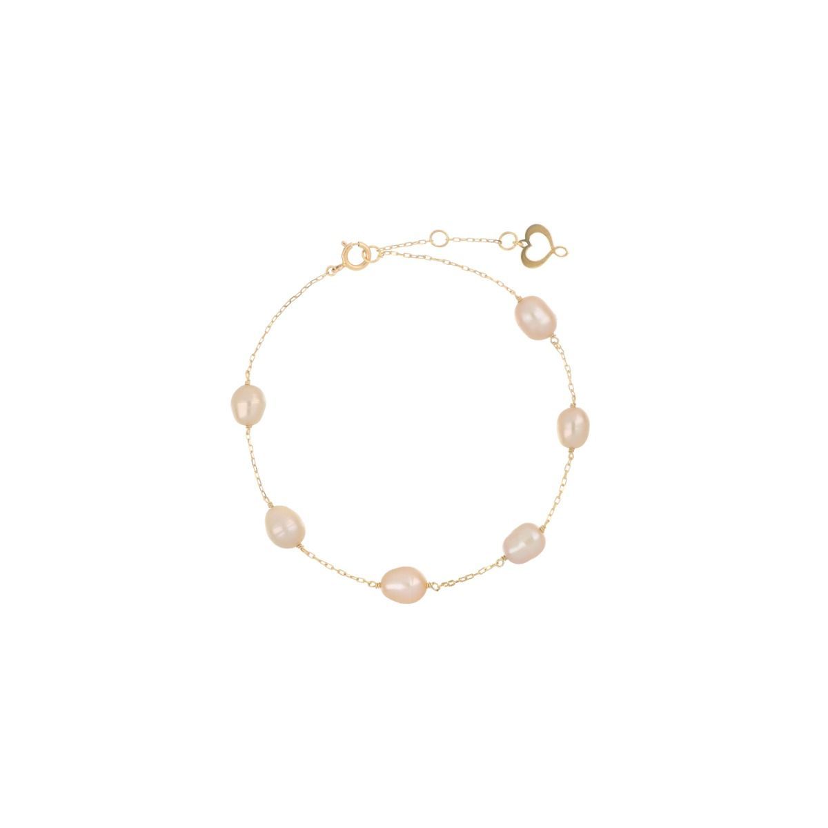 Bracciale perle ovali Bracciale perle ovali