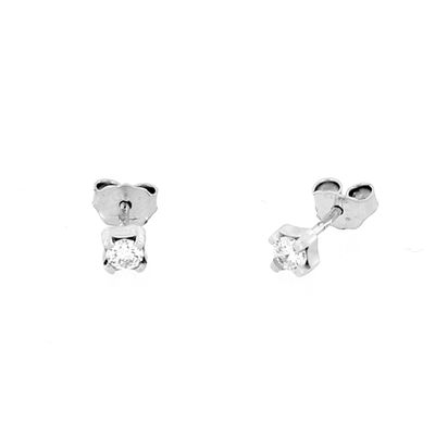 Orecchini "LeFavole" 9 kt ct. 0,10 GSI Orecchini "LeFavole" 9 kt ct. 0,10 GSI