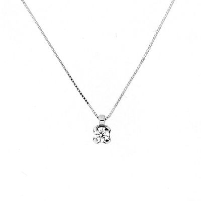 Collier "LeFavole" 9 kt ct. 0,10 GSI Collier "LeFavole" 9 kt ct. 0,10 GSI