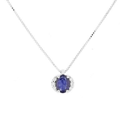 Collier "LeFavole" 9 kt zaffiro Collier "LeFavole" 9 kt zaffiro
