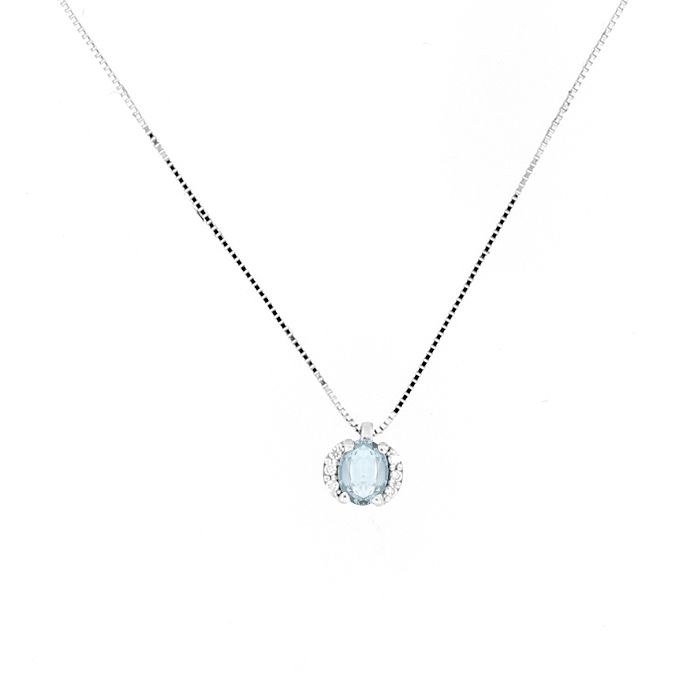 Collier "LeFavole" 9 kt Acquamarina Collier "LeFavole" 9 kt Acquamarina