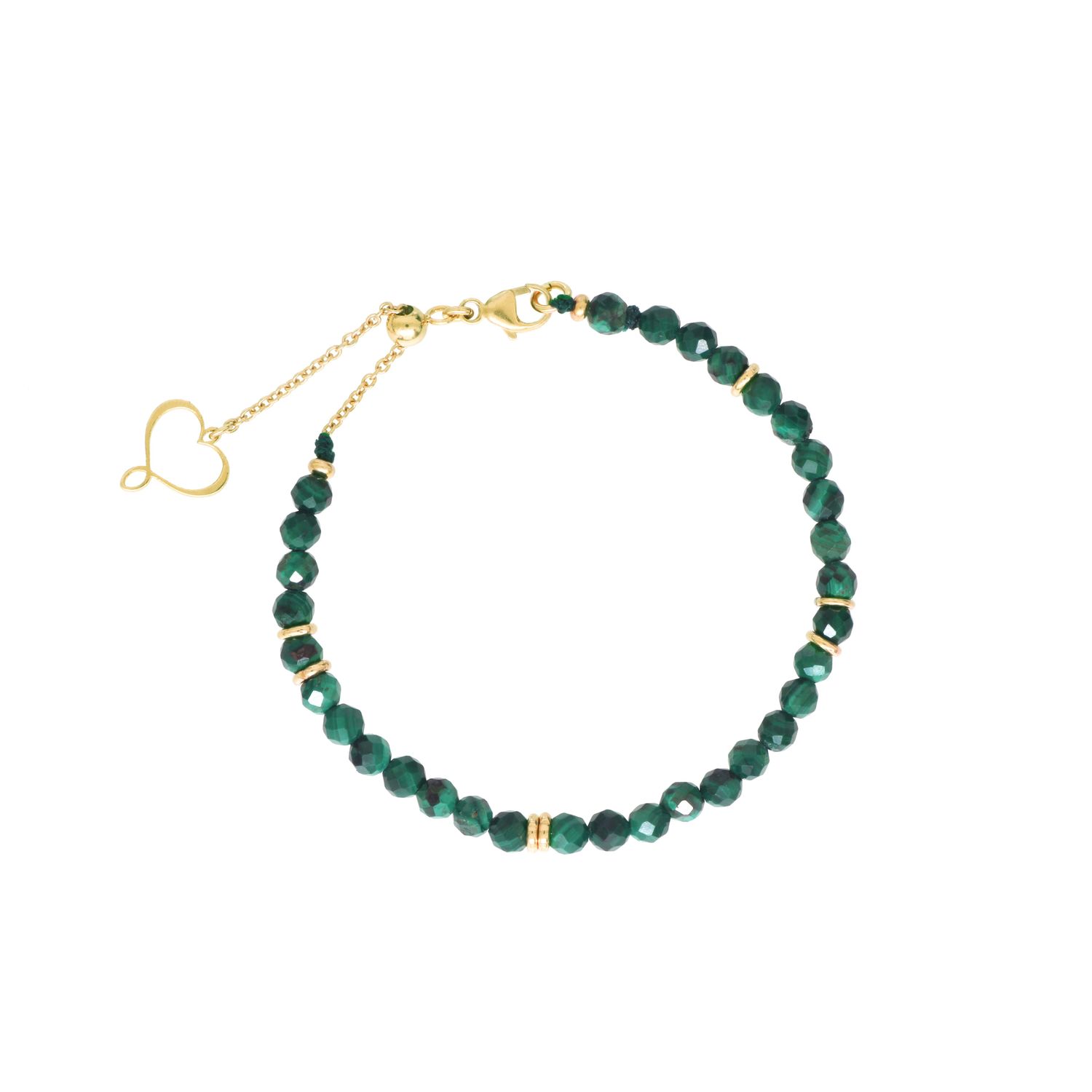 Bracciale Pietre Malachite Bracciale Pietre Malachite