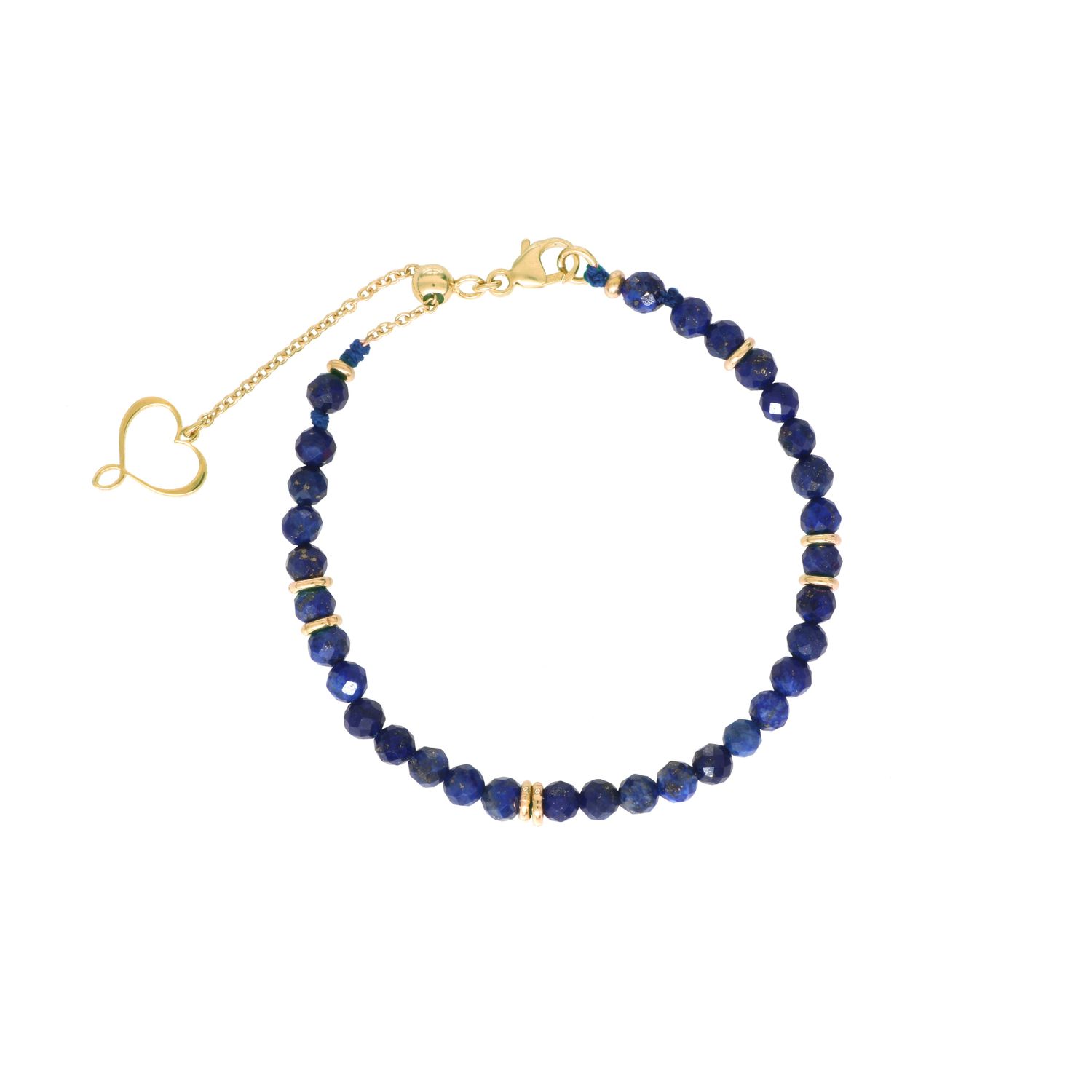 Bracciale Pietre Lapislazzulo Bracciale Pietre Lapislazzulo
