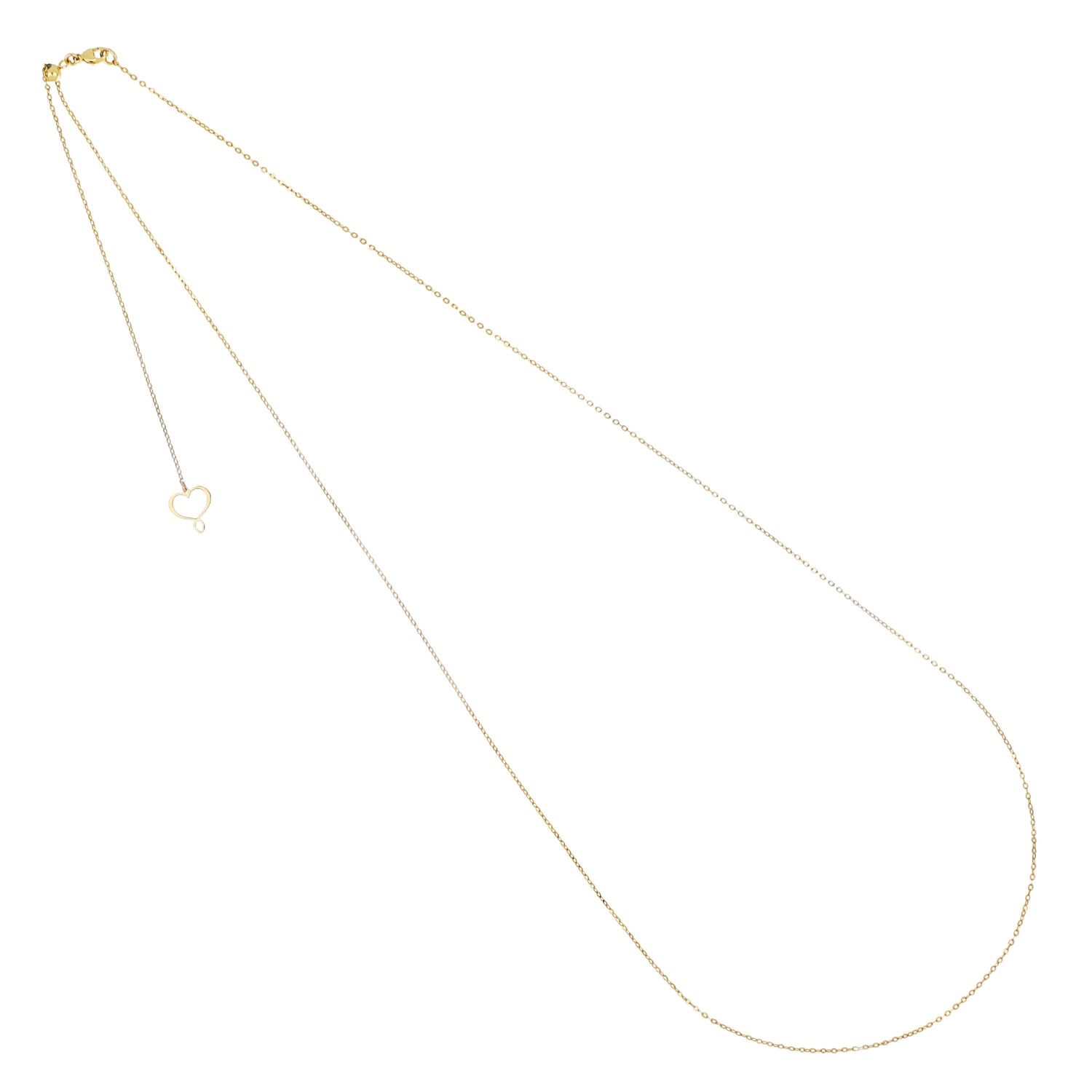 Girocollo Cuore sacro in argento 925 galvanica oro giallo catena 75 cm Girocollo Cuore sacro in argento 925 galvanica oro giallo catena 75 cm