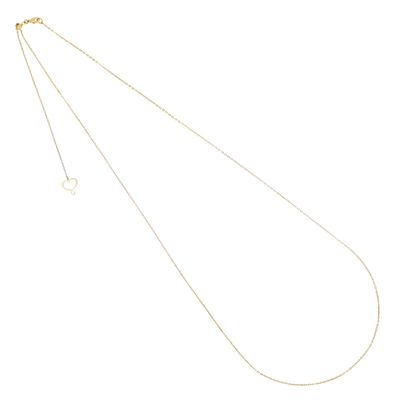 Girocollo Cuore sacro in argento 925 galvanica oro giallo catena 75 cm Girocollo Cuore sacro in argento 925 galvanica oro giallo catena 75 cm