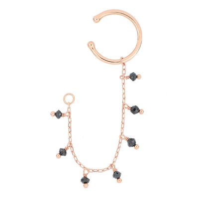 EARCUFF ORO ROSA 18 KT CON CATENELLA EARCUFF ORO ROSA 18 KT CON CATENELLA