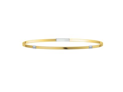 Bangle in argento dorato Bangle in argento dorato