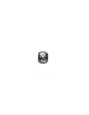 Sfera martellata oro bianco brunito 18 kt Sfera martellata oro bianco brunito 18 kt
